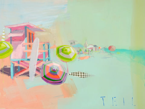 On Duty painting Teil Duncan - Christenberry Collection
