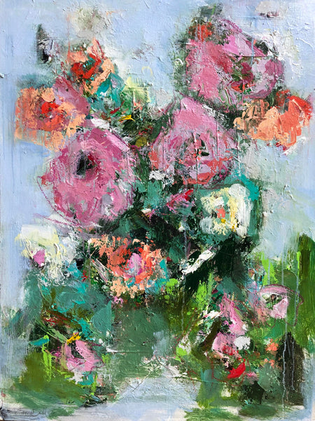 Spring in Bloom painting Emma Bell - Christenberry Collection