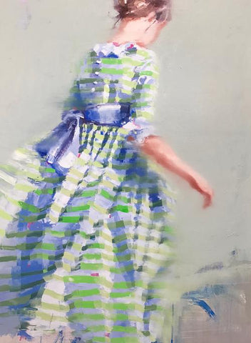 Light Skip painting Teil Duncan - Christenberry Collection