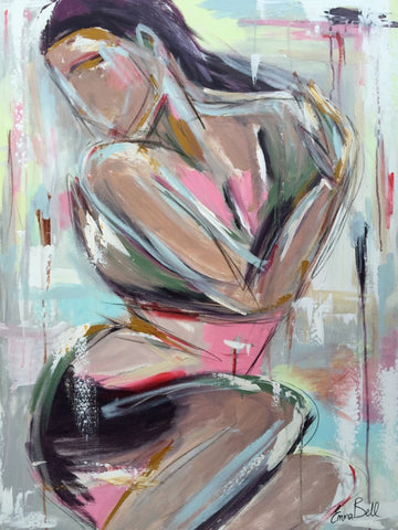 Sensual Lady painting Emma Bell - Christenberry Collection