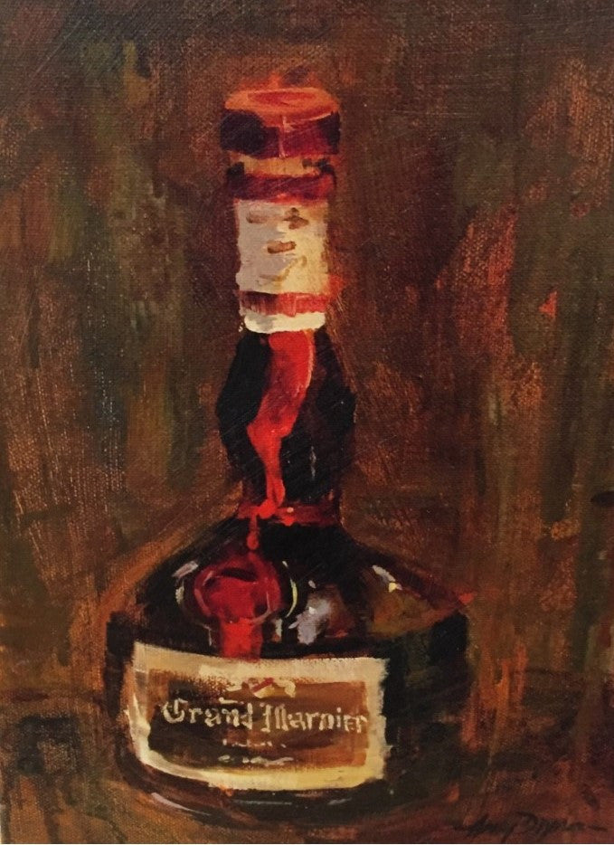 Grandmarnier painting Amy Dixon - Christenberry Collection