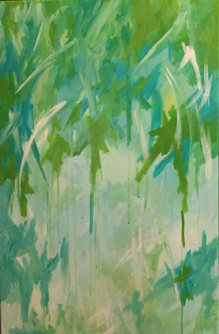 Canopy painting Jane Marie Edwards - Christenberry Collection