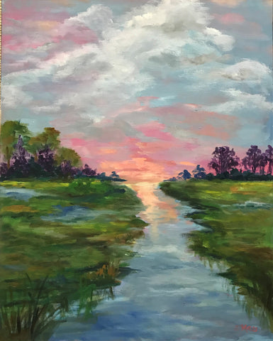 Glorious Day painting Jenny Moss - Christenberry Collection