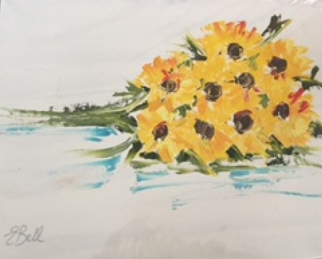 Sunshine Bunch painting Emma Bell - Christenberry Collection
