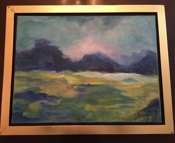 Repose painting Jenny Moss - Christenberry Collection