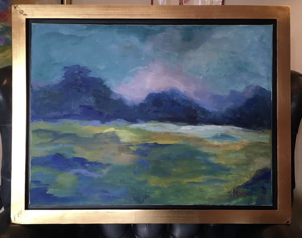 Repose painting Jenny Moss - Christenberry Collection