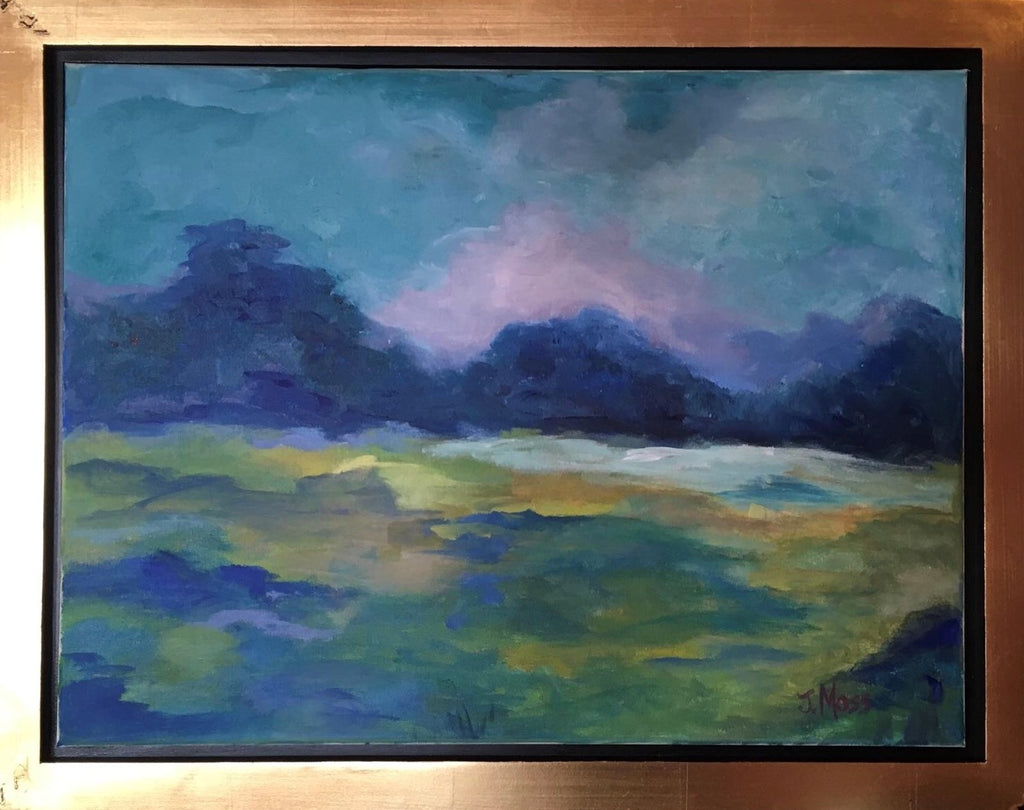 Repose painting Jenny Moss - Christenberry Collection