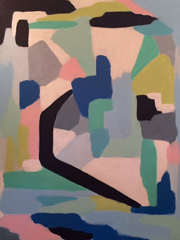 Rain Dance 3 painting Ashley Williams - Christenberry Collection