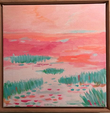 Isles painting Jane Marie Edwards - Christenberry Collection