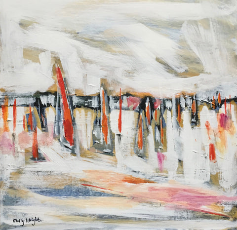 Gliding By painting Molly Wright - Christenberry Collection