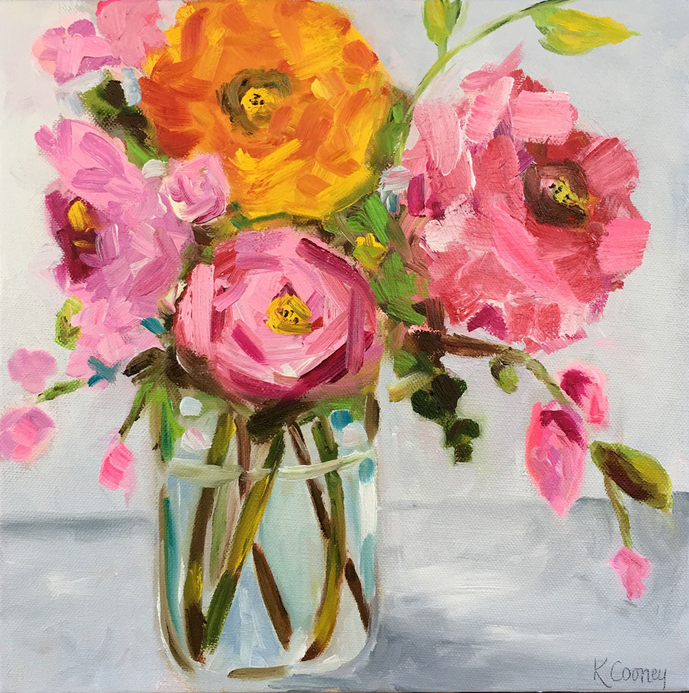 Happy Day 2 painting Kristin Cooney - Christenberry Collection