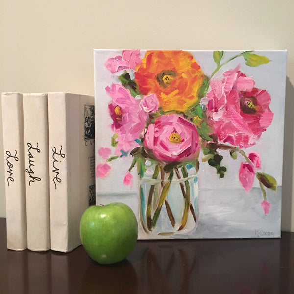 Happy Day 2 painting Kristin Cooney - Christenberry Collection