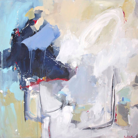 Headstrong painting Kym De Los Reyes - Christenberry Collection