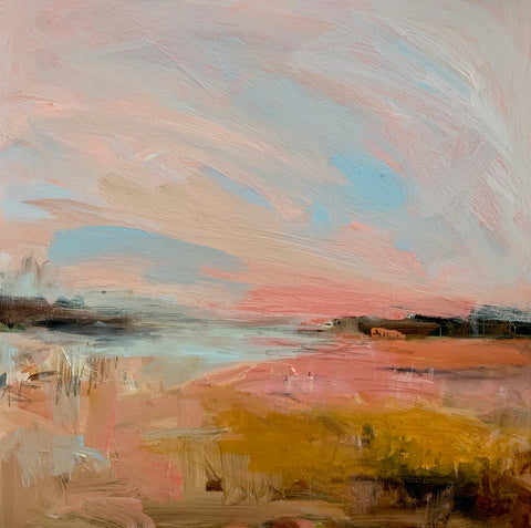 Hideaway painting Molly Wright - Christenberry Collection