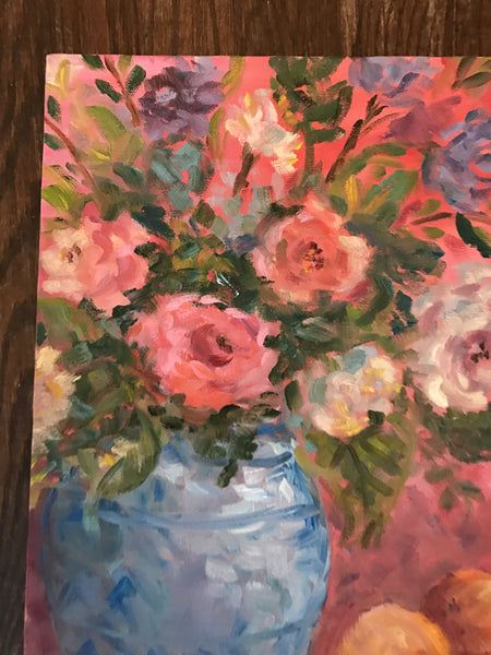 Potted Floral painting Jenny Moss - Christenberry Collection