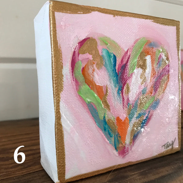 Hearts of Gold 6 painting Tay Morgan - Christenberry Collection