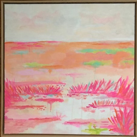 Summer Series III painting Jane Marie Edwards - Christenberry Collection