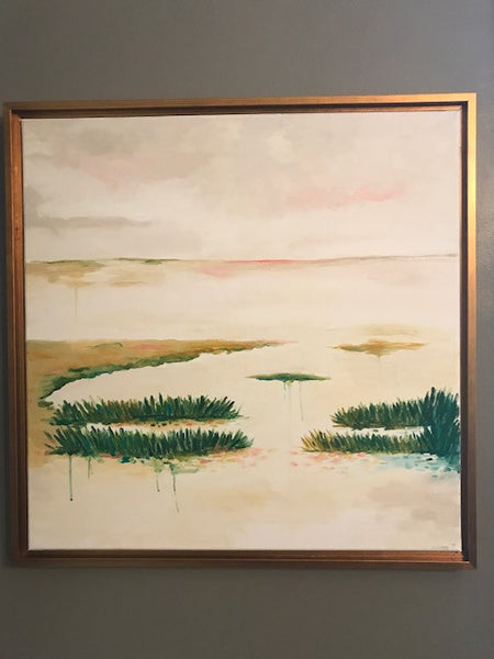 Summer Series III painting Jane Marie Edwards - Christenberry Collection