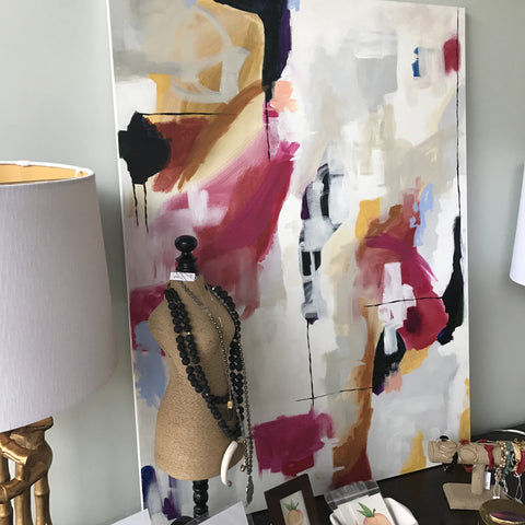 Leaves of October painting Ashley Williams - Christenberry Collection