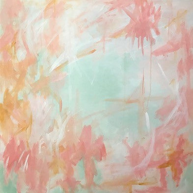 Just Peachy painting Jane Marie Edwards - Christenberry Collection