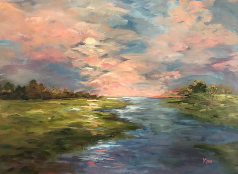 Peace painting Jenny Moss - Christenberry Collection