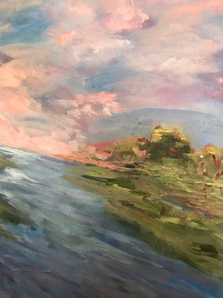 Peace painting Jenny Moss - Christenberry Collection
