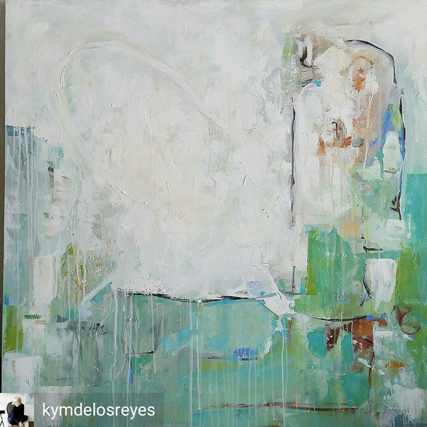 Newport painting Kym De Los Reyes - Christenberry Collection