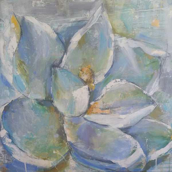 Floral - Magnolia painting Kym De Los Reyes - Christenberry Collection