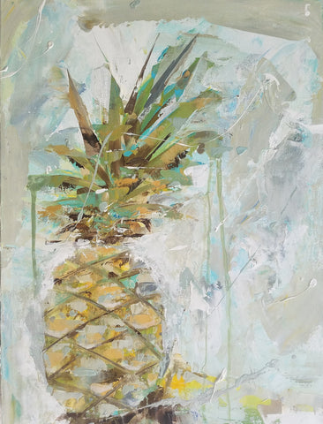 Still Life - Jala-pina painting Kym De Los Reyes - Christenberry Collection
