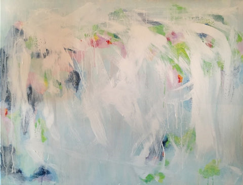 Garden Party painting Ashley Williams - Christenberry Collection