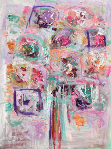 Blossom Tree painting Emma Bell - Christenberry Collection