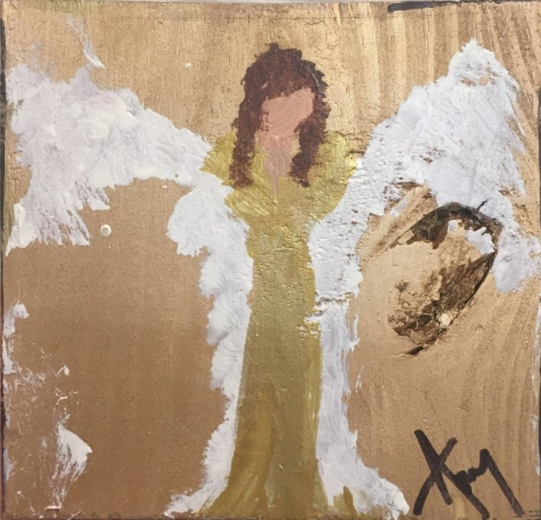 My Blue Heaven painting Amy Christenberry - Christenberry Collection