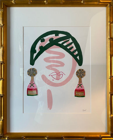Mignonne Gavigan Champagne Earring Bauble Babes II