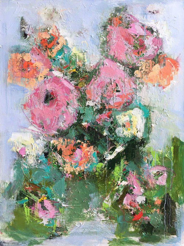 Spring in Bloom painting Emma Bell - Christenberry Collection