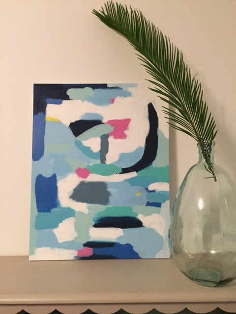 Rain Dance painting Ashley Williams - Christenberry Collection