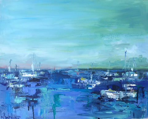 My Happy Place painting Pamela Wingard - Christenberry Collection
