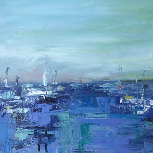 My Happy Place painting Pamela Wingard - Christenberry Collection