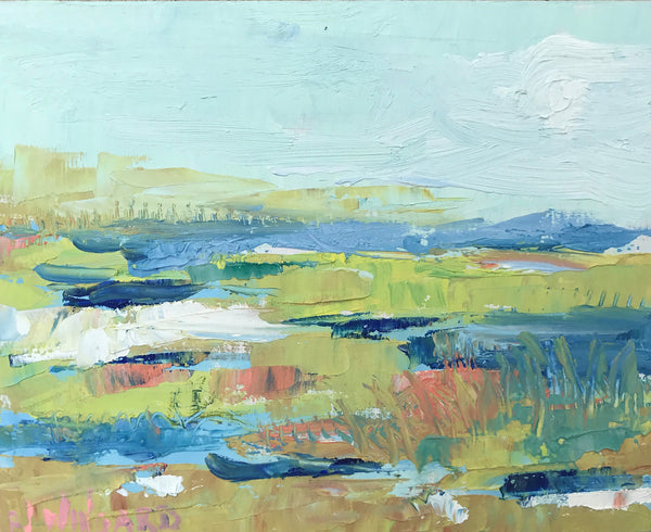 Inspiring Morning painting Pamela Wingard - Christenberry Collection