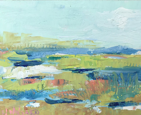 Inspiring Morning painting Pamela Wingard - Christenberry Collection