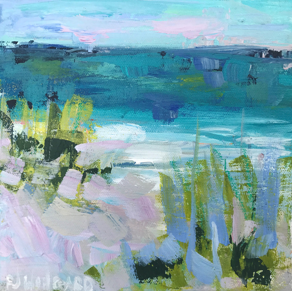 Somewhere by the Sea painting Pamela Wingard - Christenberry Collection