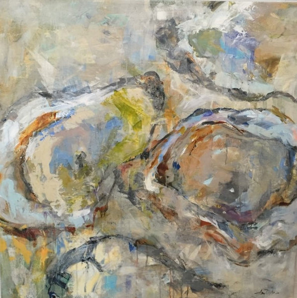 Oyster Stew painting Amy Dixon - Christenberry Collection