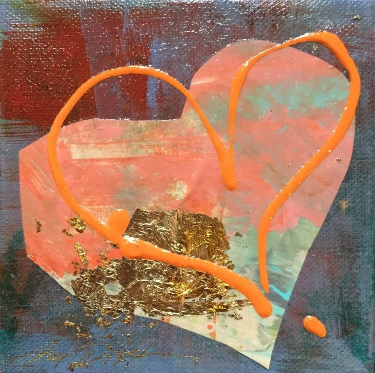 Heart of Gold painting Amy Dixon - Christenberry Collection