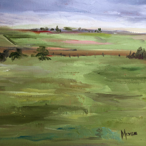 Away From It All painting Jenny Moss - Christenberry Collection