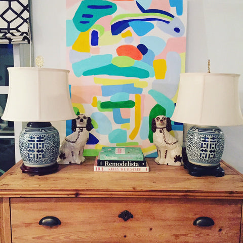 Life's a Party painting Ashley Williams - Christenberry Collection
