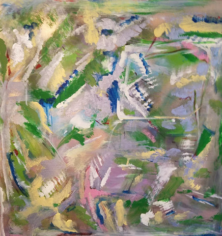 Green Goddess painting Amy Christenberry - Christenberry Collection