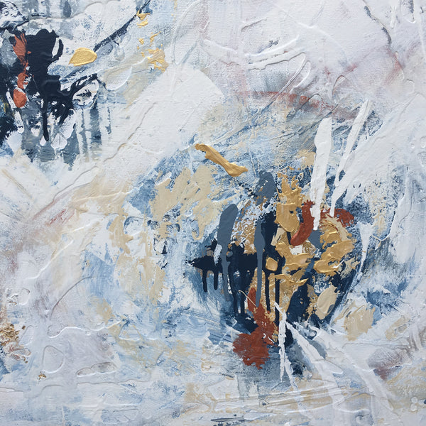 Circa II painting Mary Kathryn Kendig - Christenberry Collection