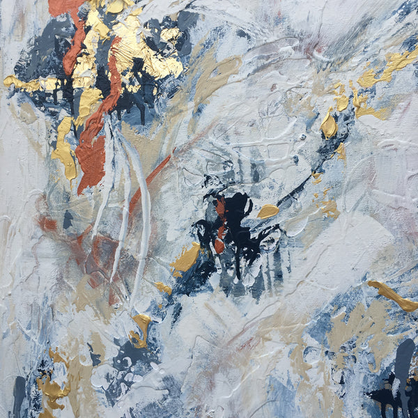 Circa II painting Mary Kathryn Kendig - Christenberry Collection