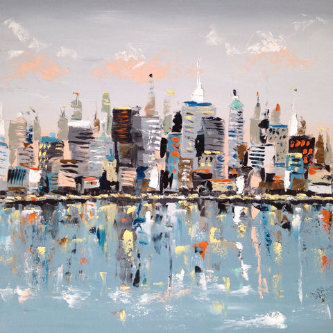 New York New York painting Emma Bell - Christenberry Collection