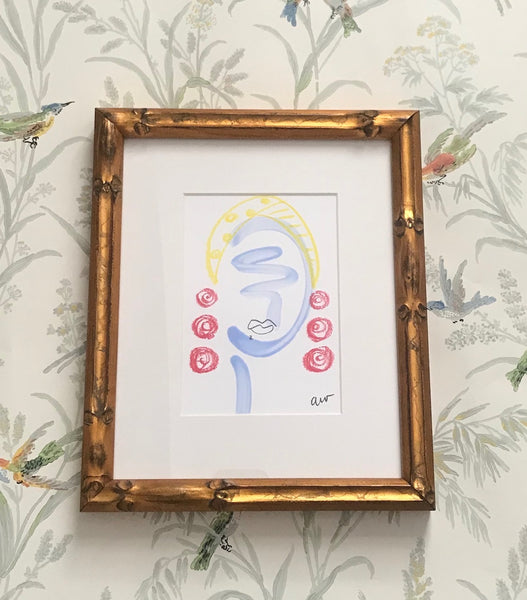 Beauty V painting Ashley Williams - Christenberry Collection