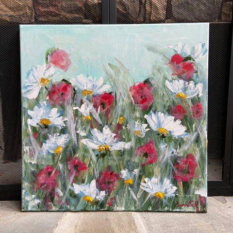 Poppies and Daisies